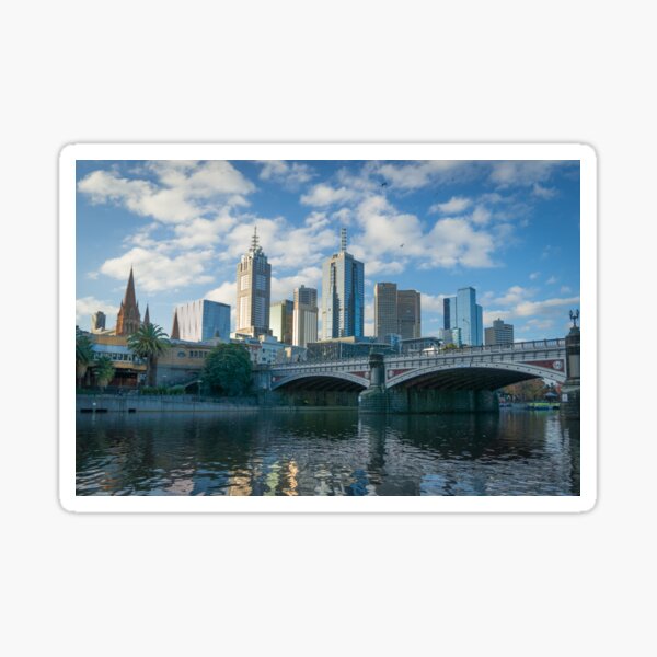 Item preview, Melbourne CBD, Princes Bridge, Australia designed and sold by antonium.