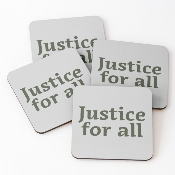 Item preview, Justice for all  designed and sold by SilcrowDesign.