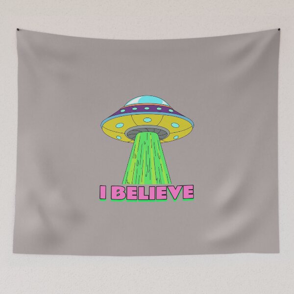 Item preview, I Believe - Alien UFO designed and sold by Tiptopteess.