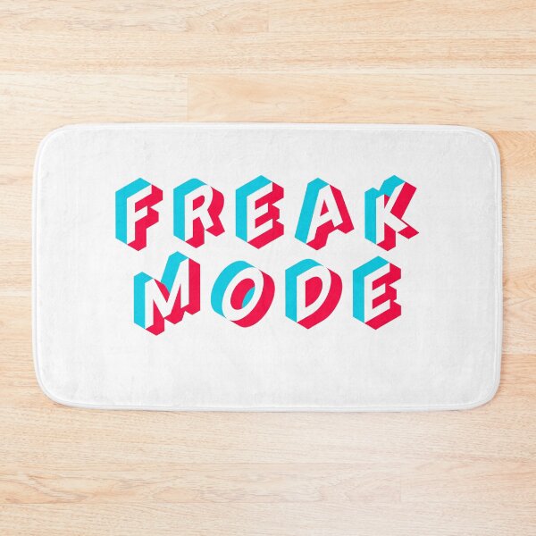 Item preview, Freak Mode 3d 80's font Design designed and sold by Tanis-Tweedale.