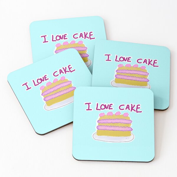 Item preview, I love cake  designed and sold by ArtistRebeccaLS.