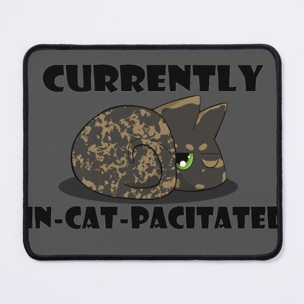 Item preview, Gatito soñoliento designed and sold by Hannah Ryman.