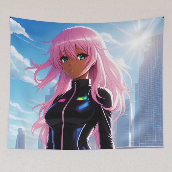 Item preview, Walking On Sunshine | Black Anime Girl designed and sold by blackanimemecca.