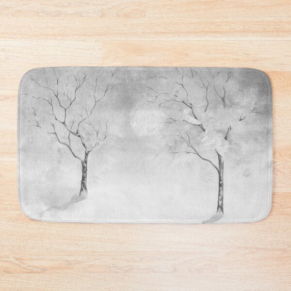 Item preview, Black and white Art Nature winter landscape designed and sold by IrinaIkar.