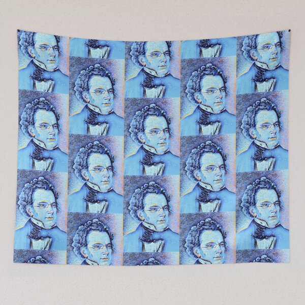 Item preview, Franz Schubert artwork | Franz Schubert Portrait | Franz Schubert Wall Art  designed and sold by Suyogsonar25.