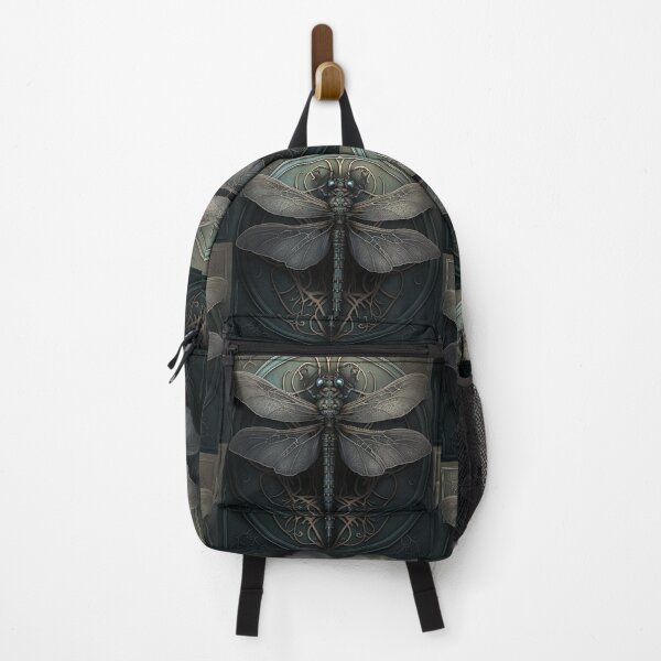 Item preview, Gothic Ornate Dragonfly in Hues of Blue & Gray designed and sold by Dragonstrom.