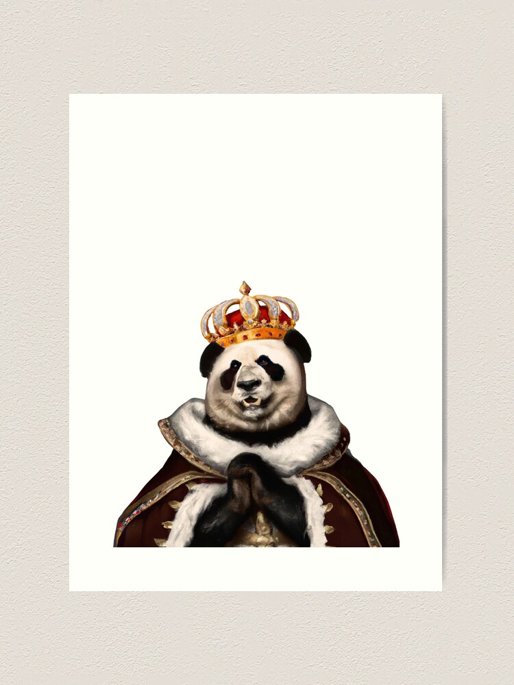 Rat King Wearing a Medieval Robe and Royal Crown in Renaissance Portrait  Digital Art  Art Print for Sale by SourBunnyshop