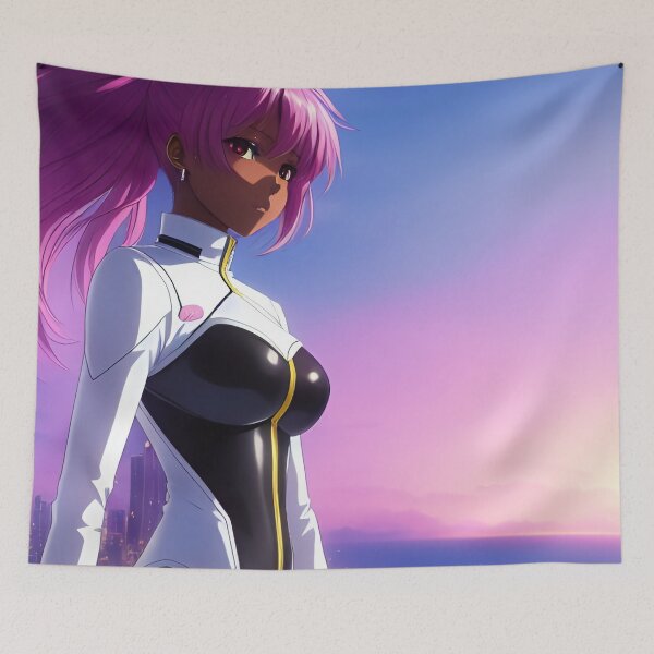 Item preview, Sunset Gworl | Black Anime Girl designed and sold by blackanimemecca.