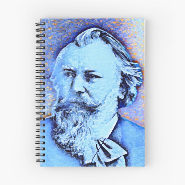 Item preview, Johannes Brahms artwork | Johannes Brahms Portrait | Johannes Brahms Wall Art  designed and sold by Suyogsonar25.