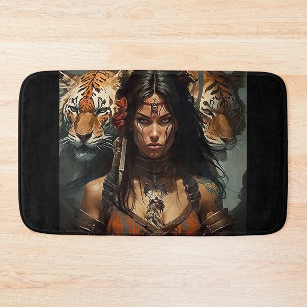 Item preview, Tiger Warrior Girl designed and sold by Rays84.