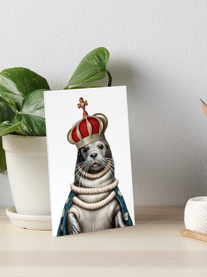 Rat King Wearing a Medieval Robe and Royal Crown in Renaissance Portrait  Digital Art  Art Print for Sale by SourBunnyshop