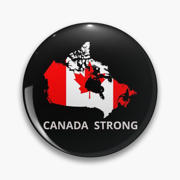 Item preview, Canada Strong - Canada Flag Map designed and sold by Wild One.
