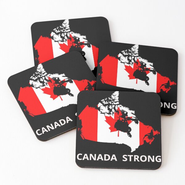 Item preview, Canada Strong - Canada Flag Map designed and sold by Wild One.