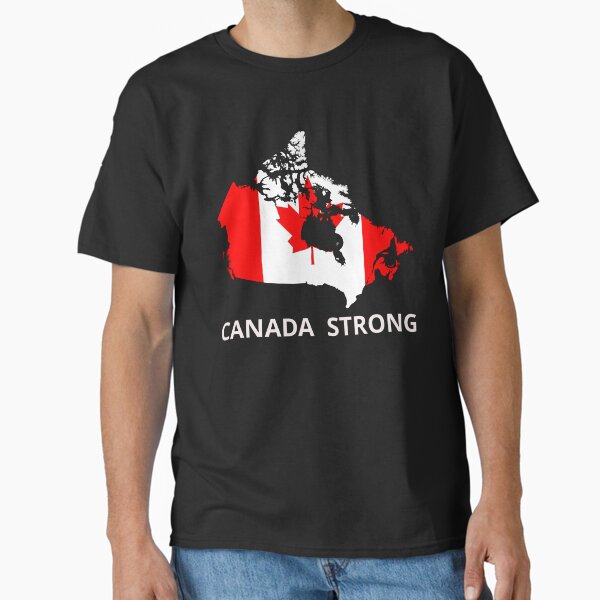 Item preview, Canada Strong - Canada Flag Map designed and sold by Wild One.