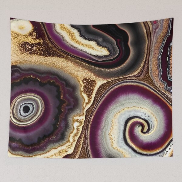 Item preview, Geode Like Marble Design - Earth Tones designed and sold by ArtistsQuest.