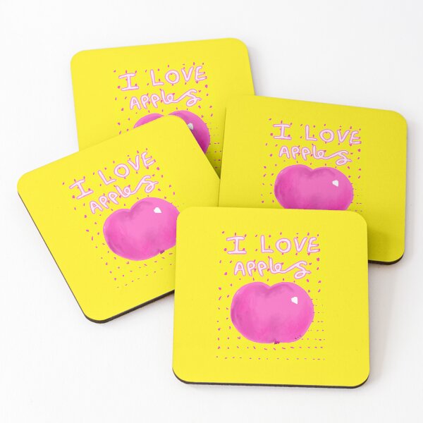 Item preview, I love apples  designed and sold by ArtistRebeccaLS.