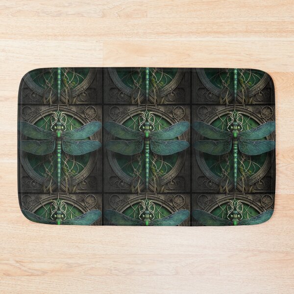 Item preview, Gothic Ornate Dragonfly in Hues of Green designed and sold by Dragonstrom.