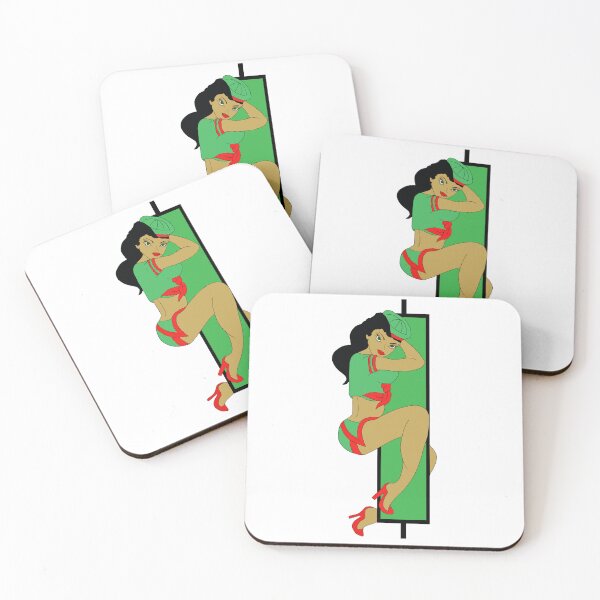 Item preview, Beautiful Bullish Pinup Girl Trading The Market Up. designed and sold by tradeculture143.