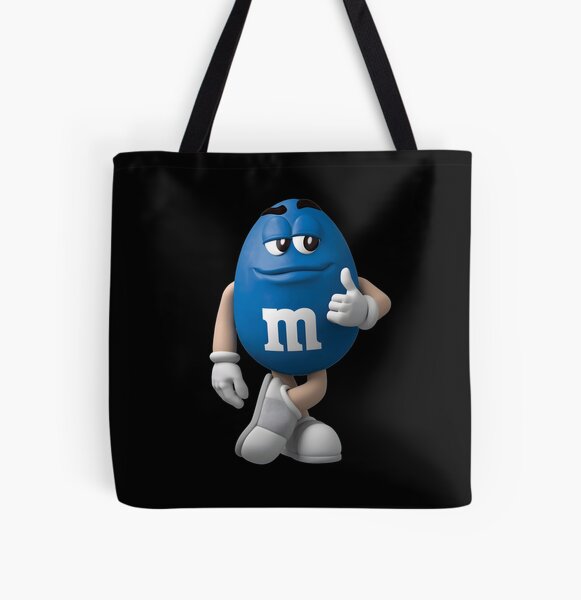 M&Ms World Tote Bag Purse Blue