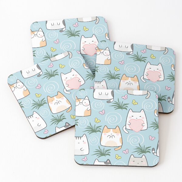 Item preview, Kawaii cats designed and sold by BexStix.