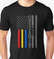 Eine Familie Feuerpolizei Dispatch Unisex T-Shirt