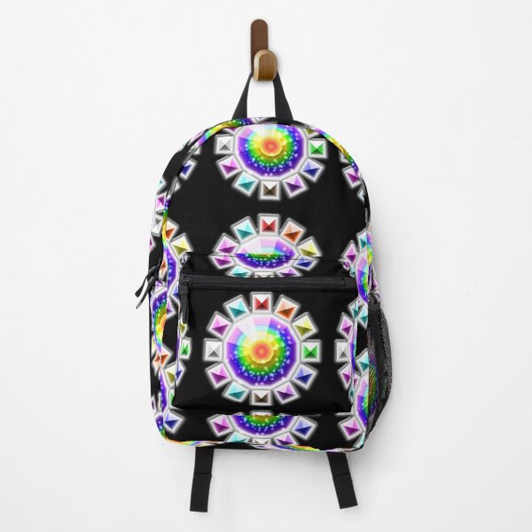 Item preview, Crystal Studded Progress Pride Mandala designed and sold by FalcoSkyWolf.