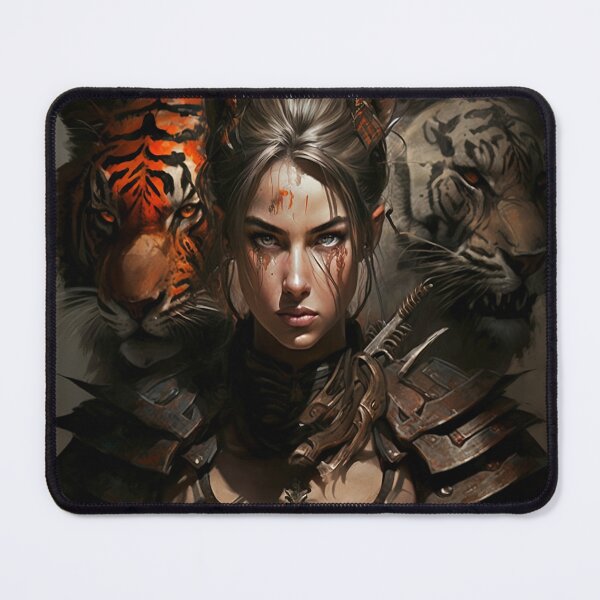 Item preview, Tiger Warrior Girl designed and sold by Rays84.