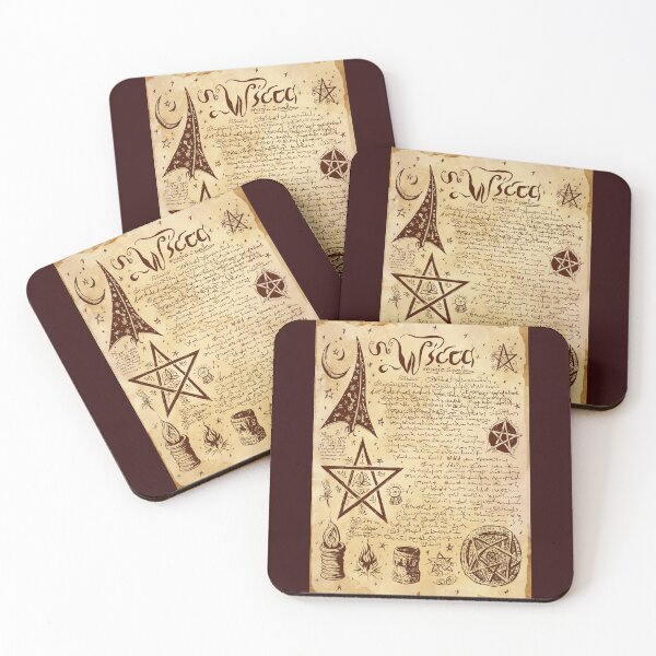 Item preview, Wicca Witchcraft Antique Vintage Book of Magic Spells designed and sold by MagicStrawberry.