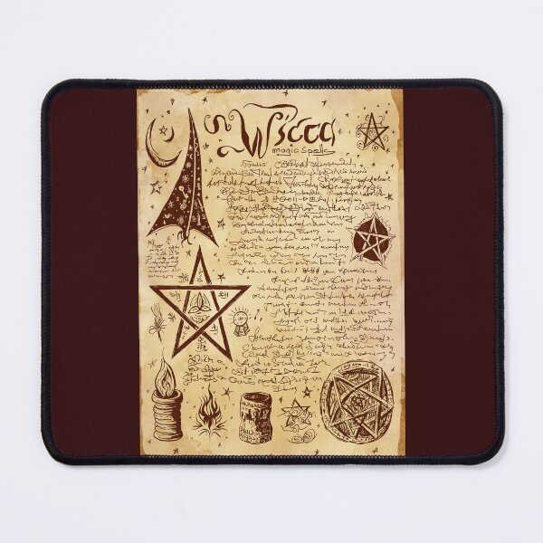 Item preview, Wicca Witchcraft Antique Vintage Book of Magic Spells designed and sold by MagicStrawberry.