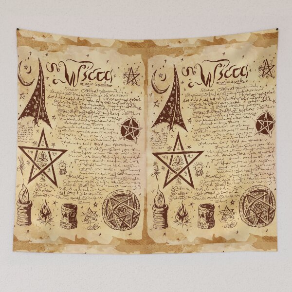 Item preview, Wicca Witchcraft Antique Vintage Book of Magic Spells designed and sold by MagicStrawberry.