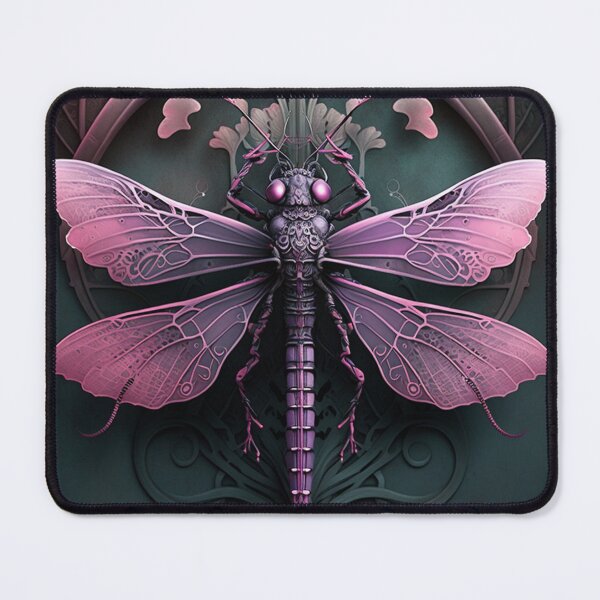 Item preview, Ornate Dragonfly in Hues of Pink designed and sold by Dragonstrom.