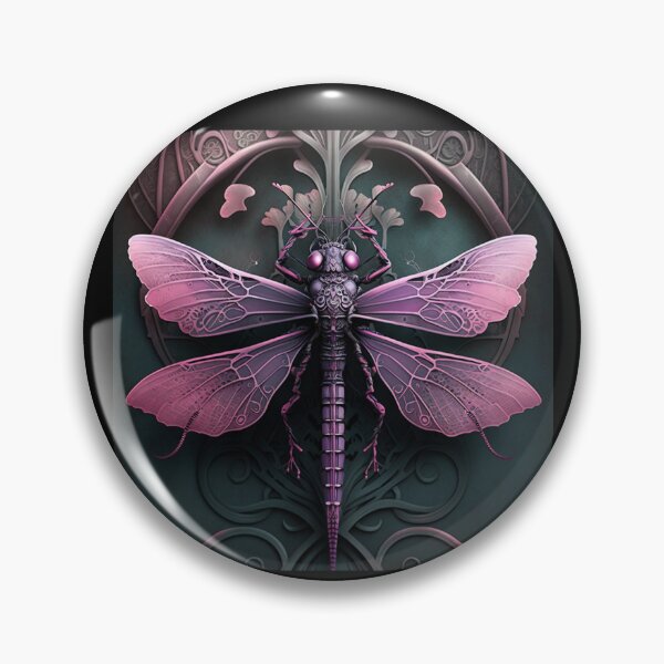 Item preview, Ornate Dragonfly in Hues of Pink designed and sold by Dragonstrom.