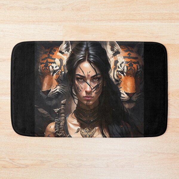Item preview, Tiger Warrior Girl designed and sold by Rays84.
