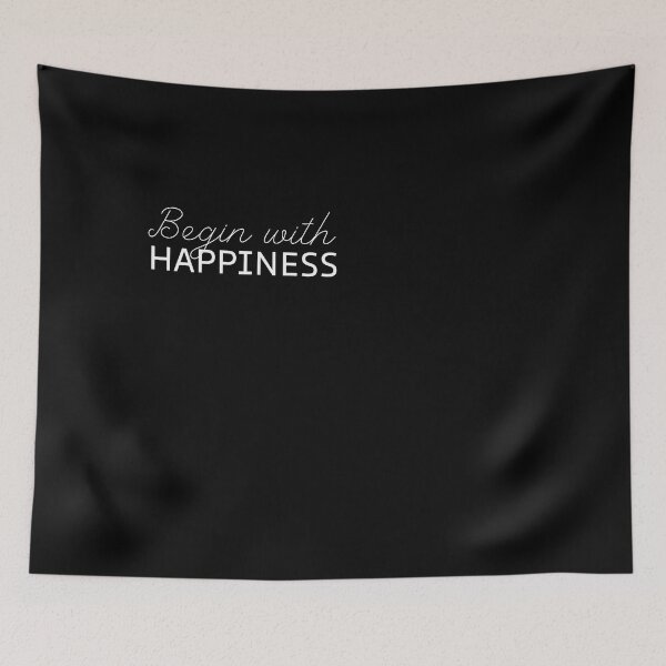 Item preview, Begin with happiness designed and sold by SlimAwayhaha.