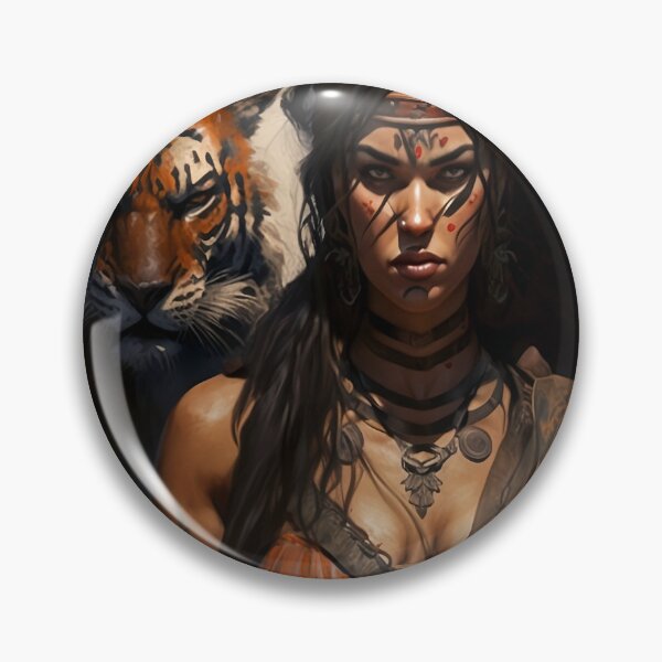 Item preview, Tiger Warrior Girl designed and sold by Rays84.