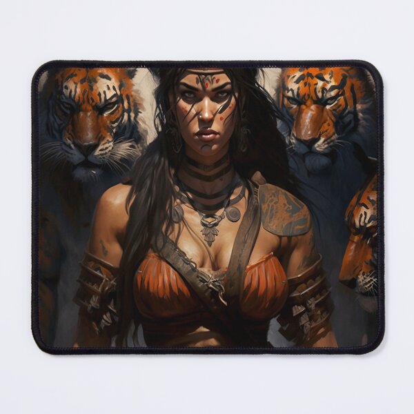 Item preview, Tiger Warrior Girl designed and sold by Rays84.