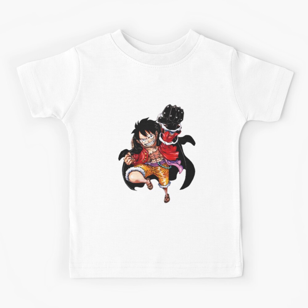 One Anime Luffy T Shirt Piece for Boys & Girls 100% Cotton Short