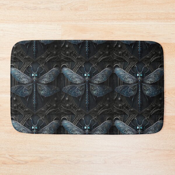 Item preview, Intricate Sparkling Dragonfly in Hues of Blue designed and sold by Dragonstrom.