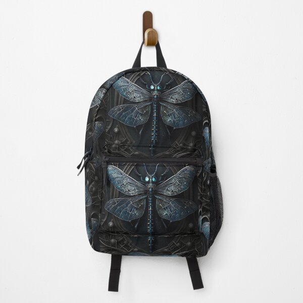 Item preview, Intricate Sparkling Dragonfly in Hues of Blue designed and sold by Dragonstrom.