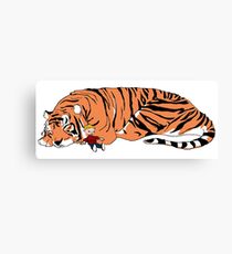 Hobbes and Calvin Canvas Print