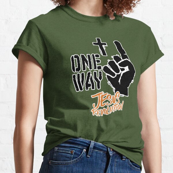 One way cheap t shirt