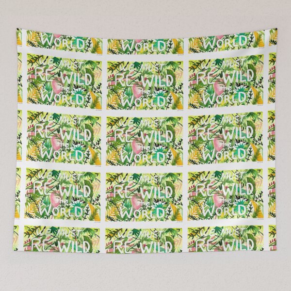 Item preview, We must re-wild the world  designed and sold by louendicott.