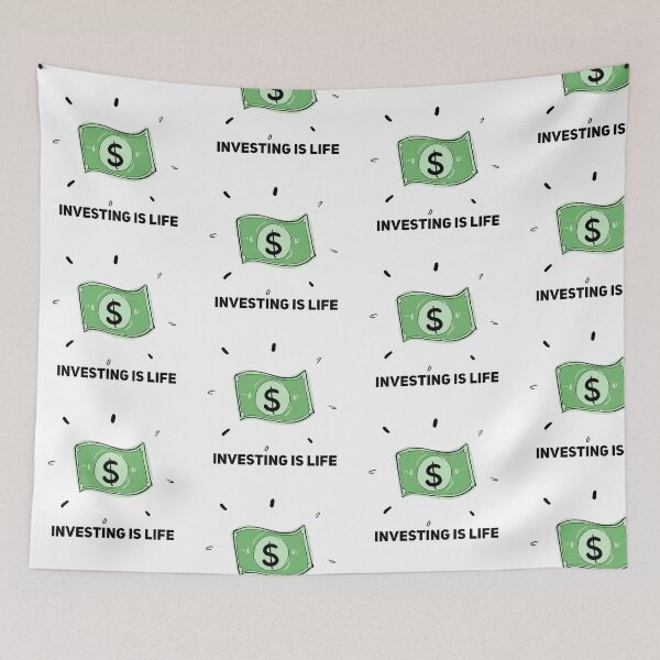 Item preview, INVESTING IS LIFE (MONEY MATTERS BUT DON’T LET IT MASTER YOU designed and sold by creativemeanss1.