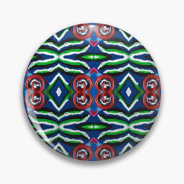 Item preview, Pattern 5, Green, Blue, Black designed and sold by Joelle Burnette.