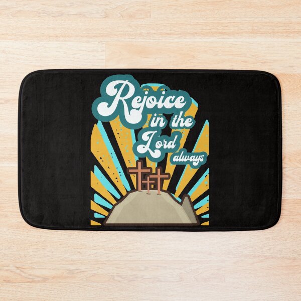 Item preview,  Rertro Rejoice in the Lord Always  designed and sold by BeansHotTees.