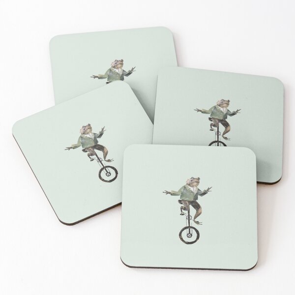 Item preview, Unicycling Frog designed and sold by ljlove.
