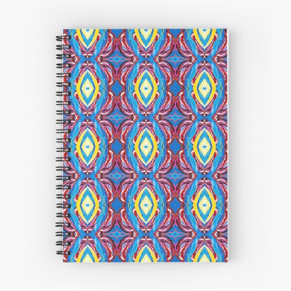 Item preview, Abstract Crab Pattern 6, Blue, Pink, Yellow designed and sold by Joelle Burnette.