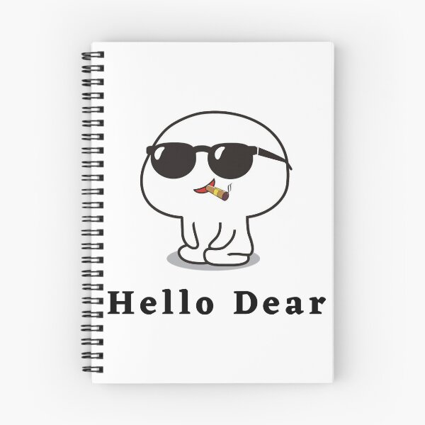 Item preview, Hello Dear designed and sold by RoumiArtf.