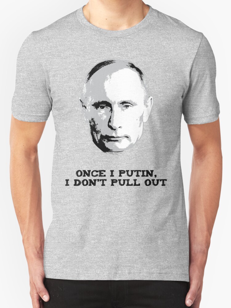 Путин его футболка