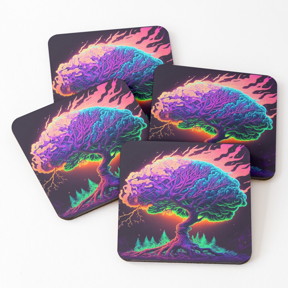 Item preview, Coasters (Set of 4) designed and sold by LiquidVision.